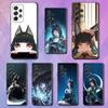 ZZZ H-Hoshimi M-Miyabi Phone Case For Samsung S22,S21,S20,S10,S9,S25,S24,S23,Ultra,FE,Plus,Lite,Soft Silicone Black