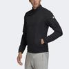 Adidas Solid Color Woven Sports Stand Collar Jacket Men jackets Black FL3902