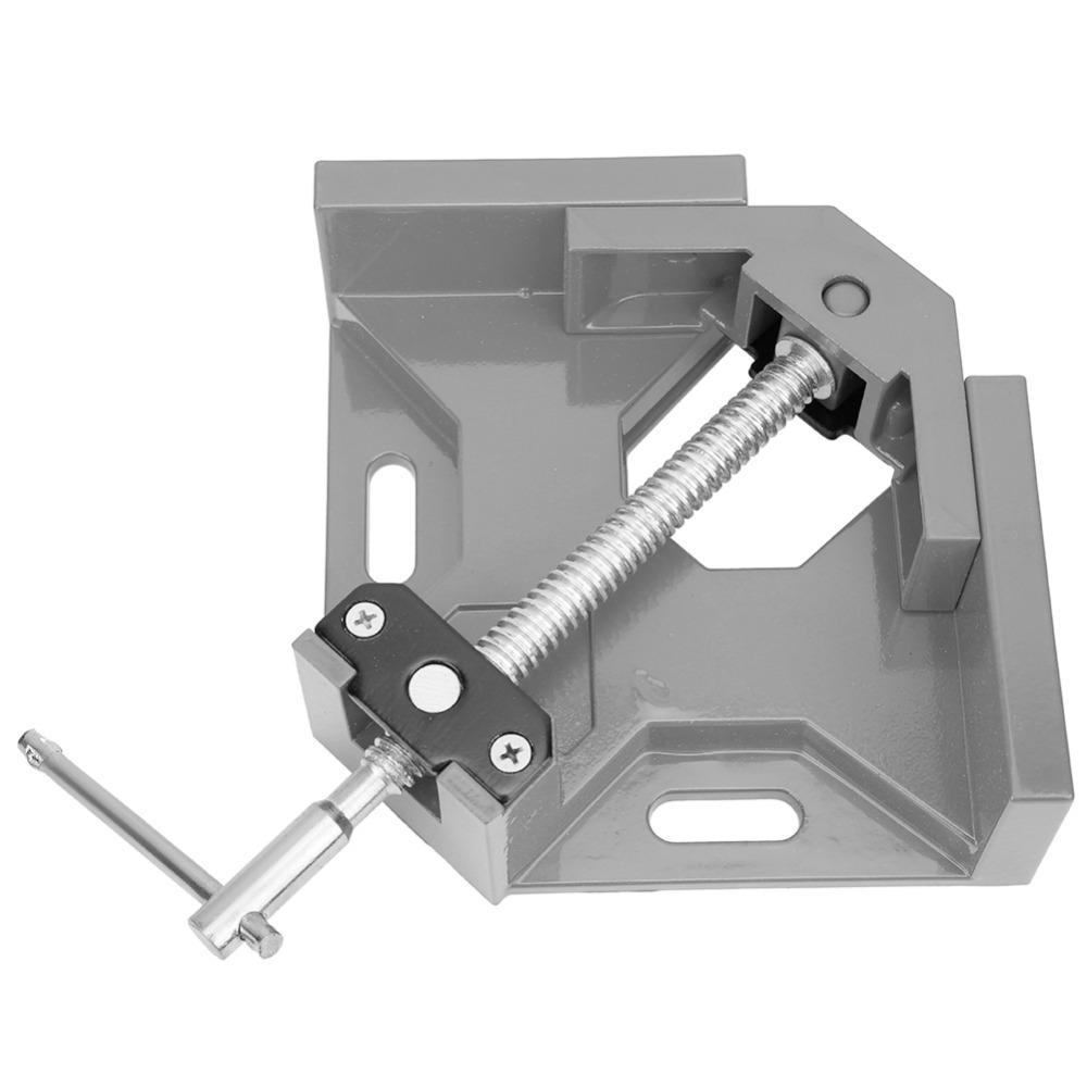 Aluminum Alloy Corner Clamp Adjustable Clamping Plates Quick Fixture Tool For Carpentry