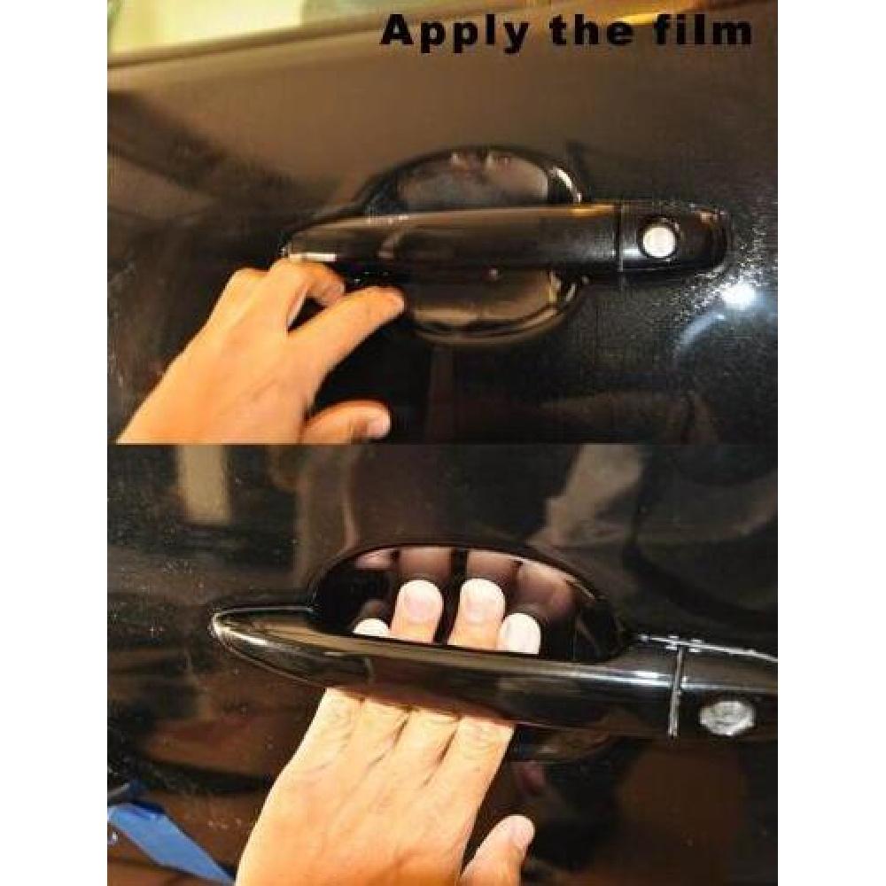 50Pcs  Invisible Clear Auto Car Side Door Handle Paint Scratch Protector