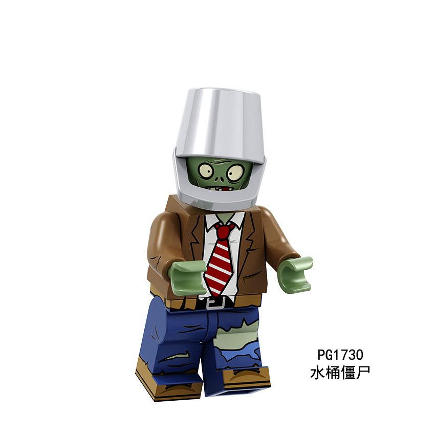 

Pg8197Pg8205 Зомбі Будівельний блок Мініфігурка Малий Частинка Складання Завод Іграшкова Сумка The figure is about 5cm high