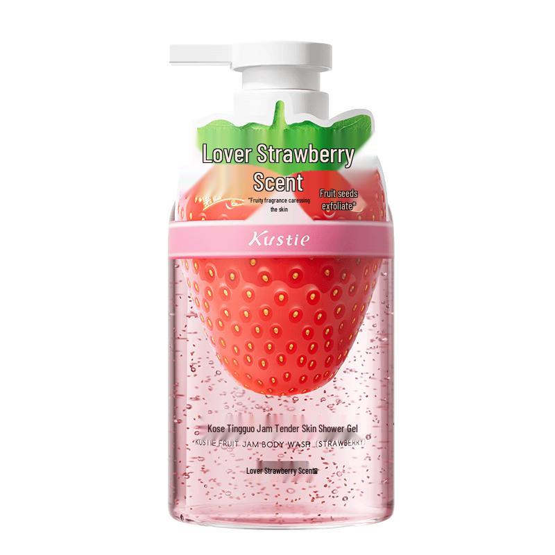 Kustie Strawberry Jam Shower Gel 450g