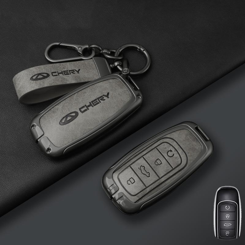 Husă Cover din Piele Aliată pentru Cheia Mașinii pentru Chery Tiggo 8 Pro Omoda 5 Tiggo 8plus Nou 5 Plus 7pro Jaecoo J7 J8 7 Phev 2025 2024 2023