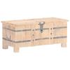Storage Chest 90x40x40 cm Solid Acacia Wood