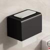 Waterproof Toilet Paper Box Wall Mounted Phone Holder Dust-proof Storage Shelf Organizer  Bathroom