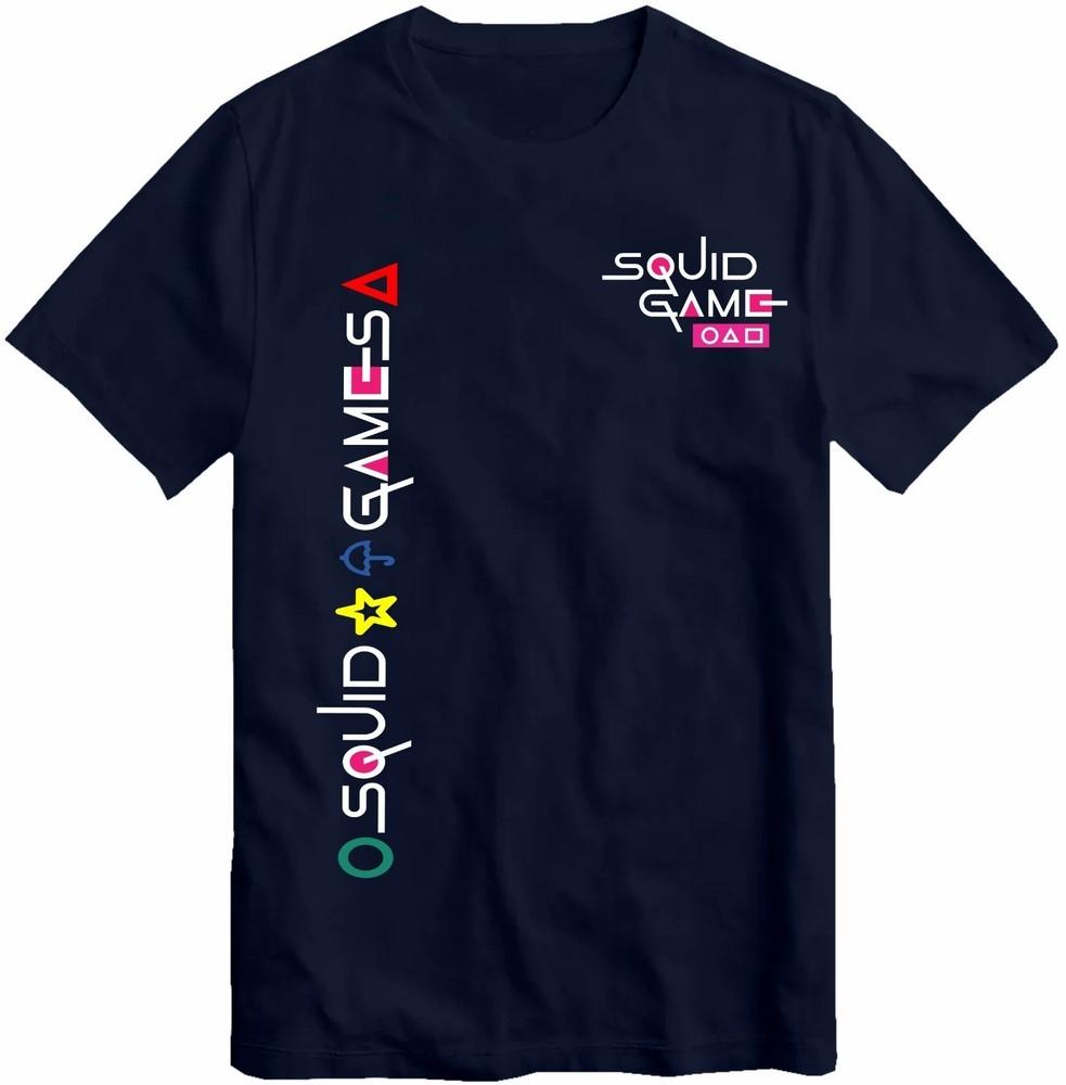 

Игра в кальмара Вирусная игра Корейская дорама Футболка Топ 3XL