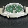JAPAN VINTAGE SEIKO 5 AUTOMATIC REFURBISHED MENS GREEN DIAL WATCH A440408-4 Sk-a440408