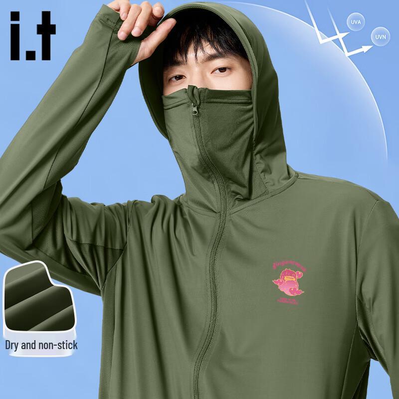 

Мужская куртка Fingercroxx из ледяного шелка с защитой от солнца UPF100+ XL