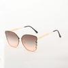 Stylish Butterfly Shaped Sunglasses Rectangle Sunglasses Female Designer Eyewear Small Frame Sun Eyewear Ladies Black