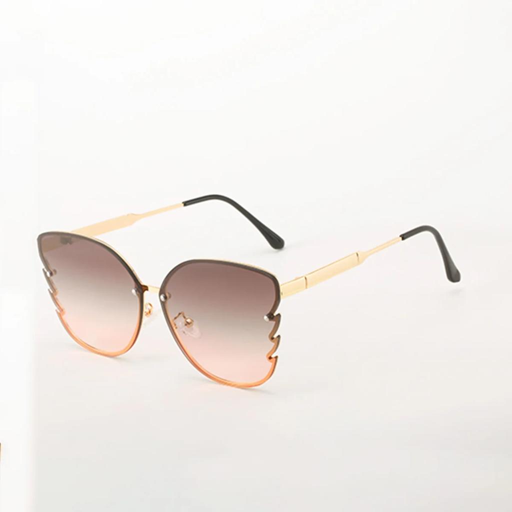 Stylish Butterfly Shaped Sunglasses Rectangle Sunglasses Female Designer Eyewear Small Frame Sun Eyewear Ladies Black