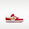 Nike Court Borough Low Recraft White University Red Gold (PS) Sneakers