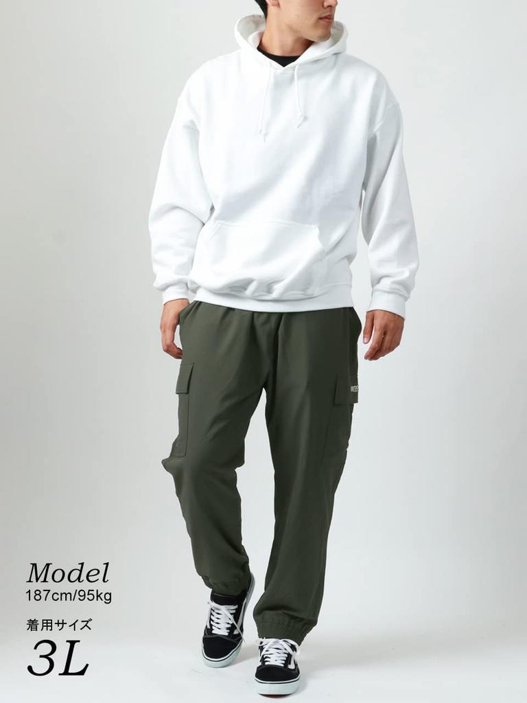 Outdoor Products Men's Plus Size Cargo Pants, Jogger Pants, Dry Stretch, Easy Waist, UV Protection, Khaki, Sizes 2L-4L