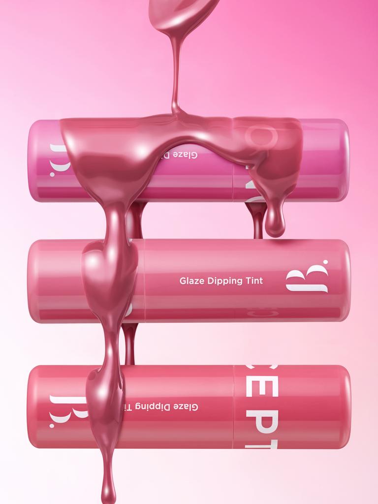 Boncep Glaze Dipping Lip Tint - 03 Rose Dipping