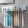 Self-adhesive Toothbrush Storage Rack Wall Mounted Electric Toothbrush Holder  Storage Rack