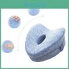 Cozy Heart-shaped Orthopedic Pillow With Memory Foam For Perfect Leg Positioning