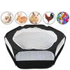 Portable Small Pet Cage Transparent Hedgehog Cage Tent Pet Playpen Open Folding Yard Fence For Dog Hamster Rabbit Guinea Pig