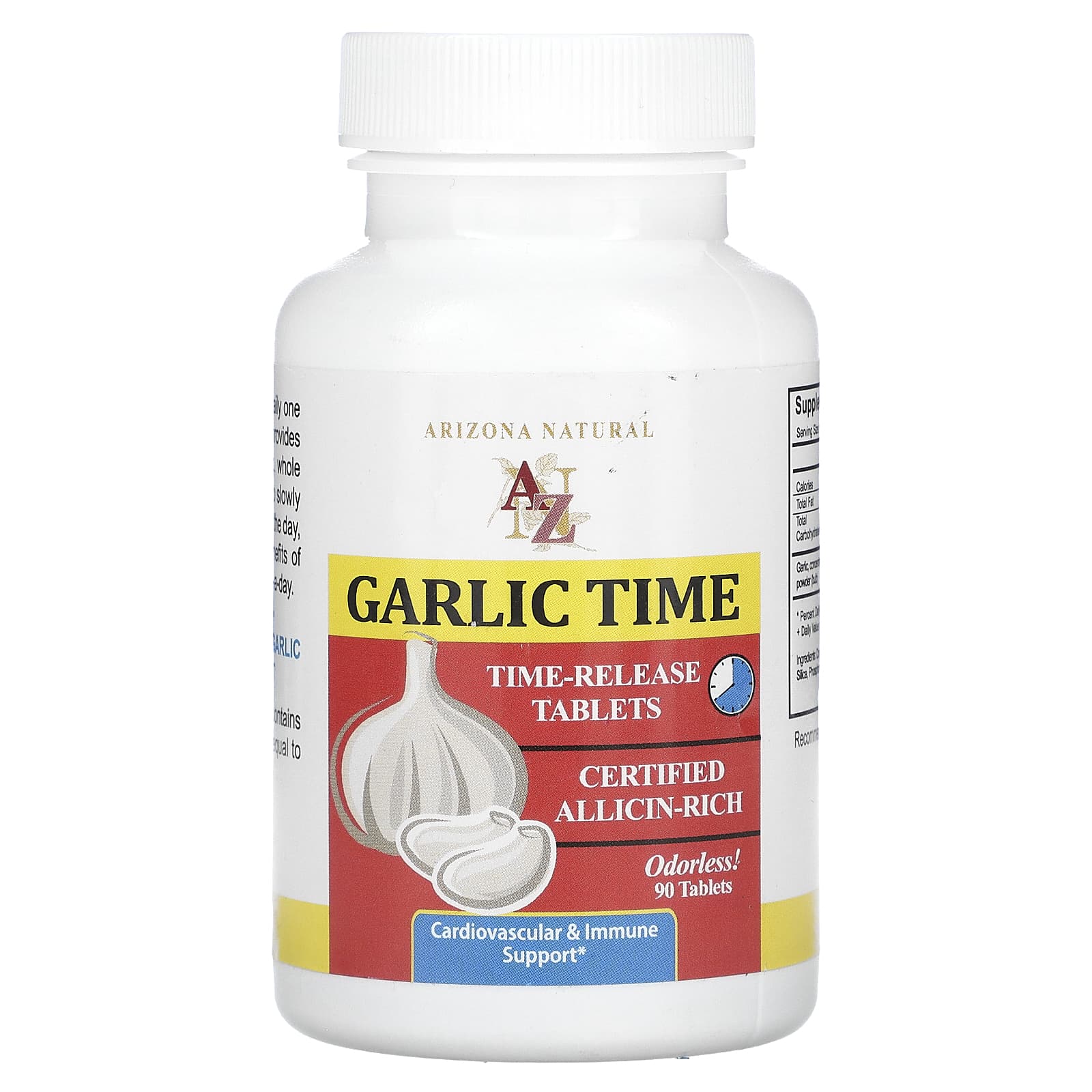 

Garlic Thyme, 600Mg, 90 Tablets