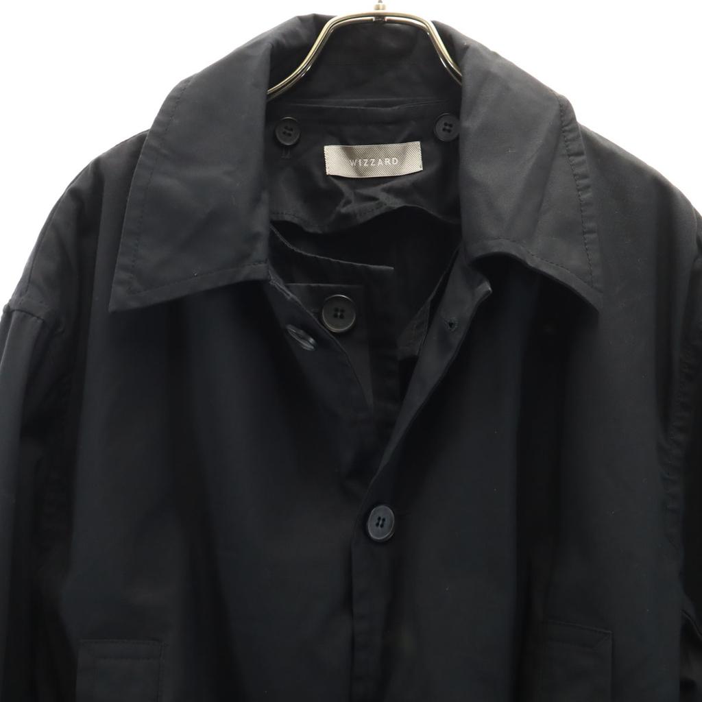 Wizzard 2WAY Stainless Collar Coat 1 Navy Men's Used