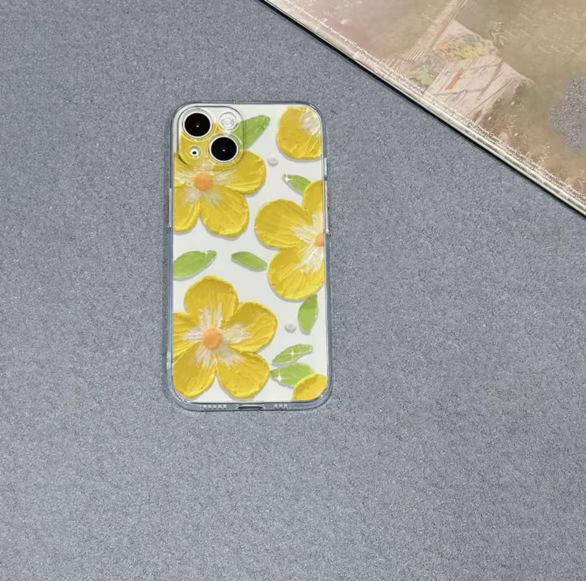 

Sunflower iPhone 17 Pro Max Case - Stylish European & American Design for Girls iPhone 16 Pro