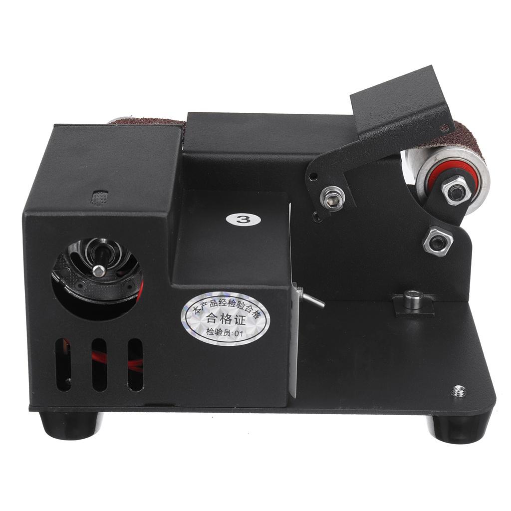 24V-8.5A 250W DIY Polishing Grinding Machine 30-240mm Multifunctional Grinder Mini Electric Belt Sander