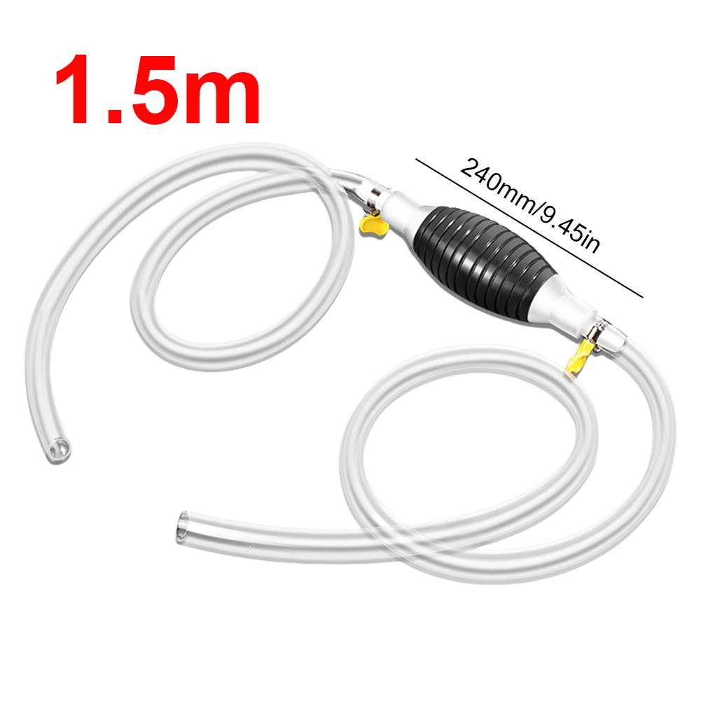 Universal Hand Gas Oil Pump Car Fuel Pump Manual Suction Pipe Gasoline Syphon Pump Auto Engines Fuel Supply System Accessories