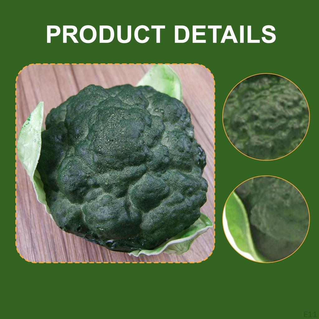 Artificial Vegetable Fake Veggie Model Display PU Realistic Decorative Lifelike Faux for