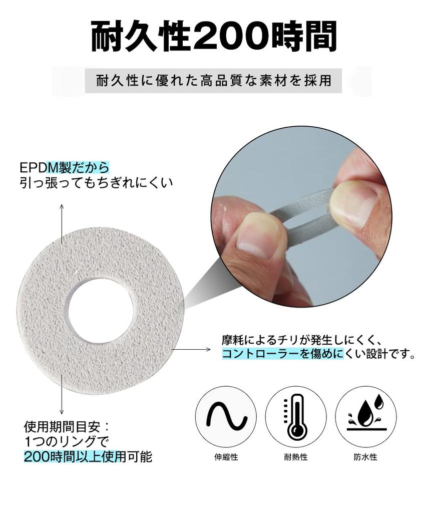 Weska FPS Assist Ring Trial Set Improves Operational Feeling Prevents Drift Phenomenon Protective Ring Improves Aim PS4 PS5 Switch Controller (Trial