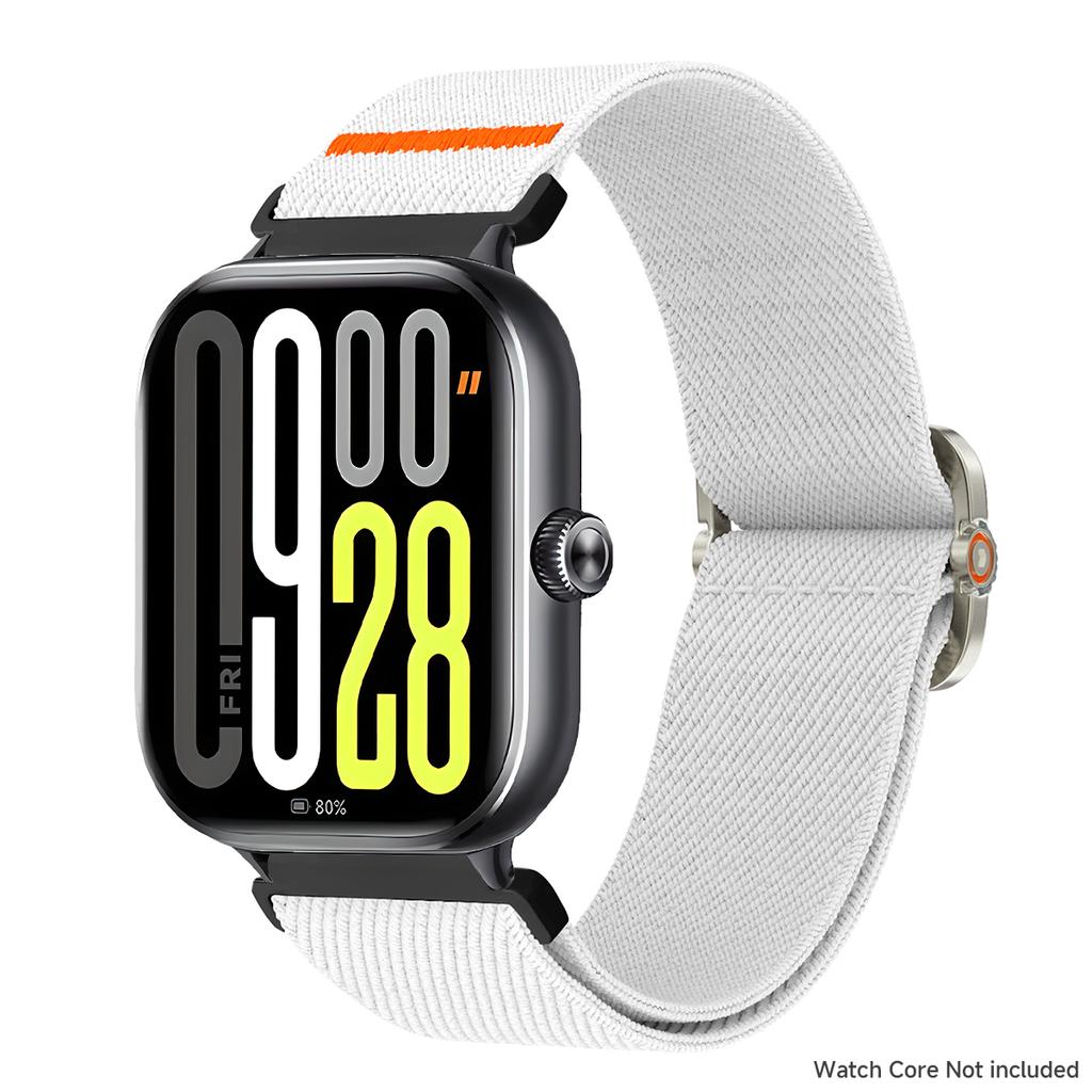 Elastic Nylon Band For Xiaomi Watch Miband 9/8 Pro Braided Sport Strap For Redmi Watch 6 5 4 Smartwatch Bracelet Accessories