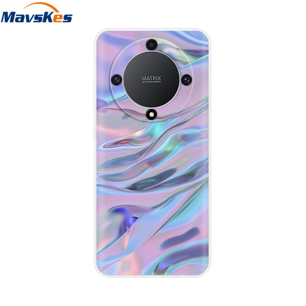 For Honor X9B Case Honor X9B Cover Luxury Clear TPU Cases Shockproof Silicone Protective Shell Phone Back Cover For Honor X9B