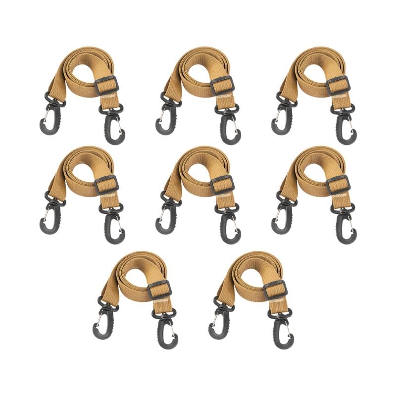 

8Pcs Garage Door Banners Clip for Easyly Installation Protects Surfaces Adjustable for Various Decoration Size хаки
