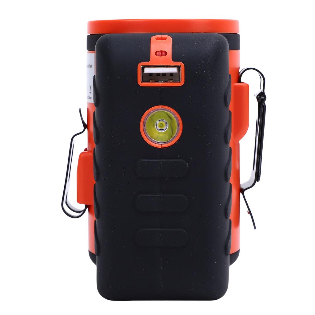 Portable Waist Fan 5 Speeds Strong Airflow USB Rechargeable Wearable Hanging Neck Fan with 10000mAh Battery for Camping Outdoor Jobsite