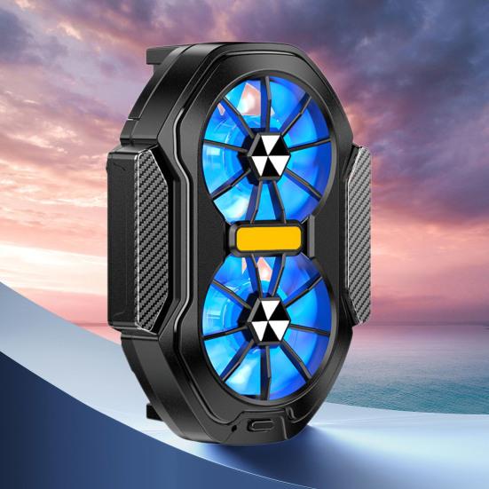 Wireless Mobile Phone Radiator Cooling Fan Semi-conductor Heat Dissipation Low Noise Rechargeable Universal Phone Radiator