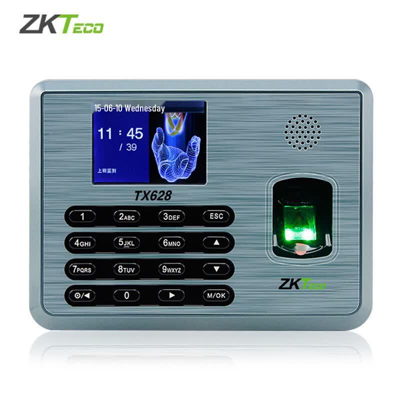 ZKTECO TX628 Fingerprint Time Attendance System CN plug (adapter included)