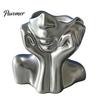 Office Supplies Organizer Abstract Face Vase, Artistic Female Pen Holder, Makeup Brush Home Aesthetic Decor Modern Decorative Vase Centerpiece