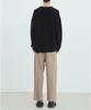 NODU Two-Tuck Wide Slacks [Beige]