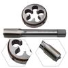 Tools Hand Tap Round Die Tap Metal Replacement Parts 1 Set Accessories Die Fine Thread Left Hand Tap Exquisite