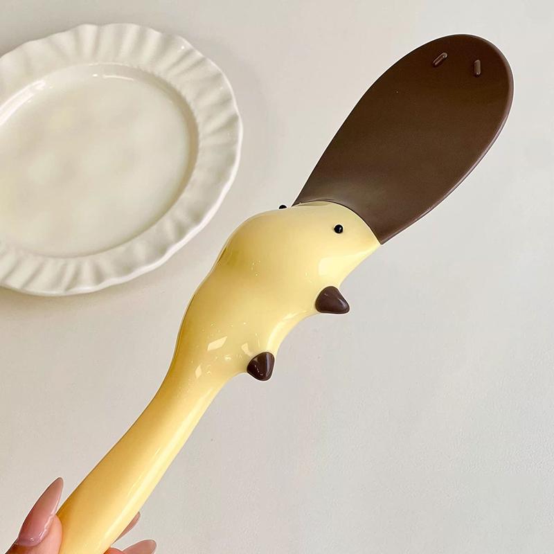 Creative Duckbill Platypus Rice Spoon Non Stick Rice Container Rice Cooker Food Grade Household High Temperature Resistant 1Pc