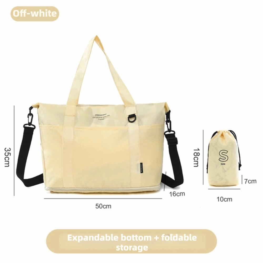 

Lightweight Expandable Duffel Bag Multifunction Shoulder Bag Stylish Travel Duffel Bag Travel Use