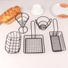 1Pc Mini Französisch Friteusen Korb Net Mesh Frites Chip Küche Werkzeug Edelstahl Friteuse Hause Französisch Frites Körbe
