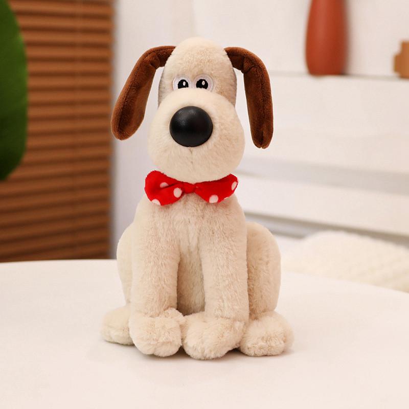 Dog Bowtie Schnauzer  West Highland White Terrier Plush Toy Dolls Kids Gift