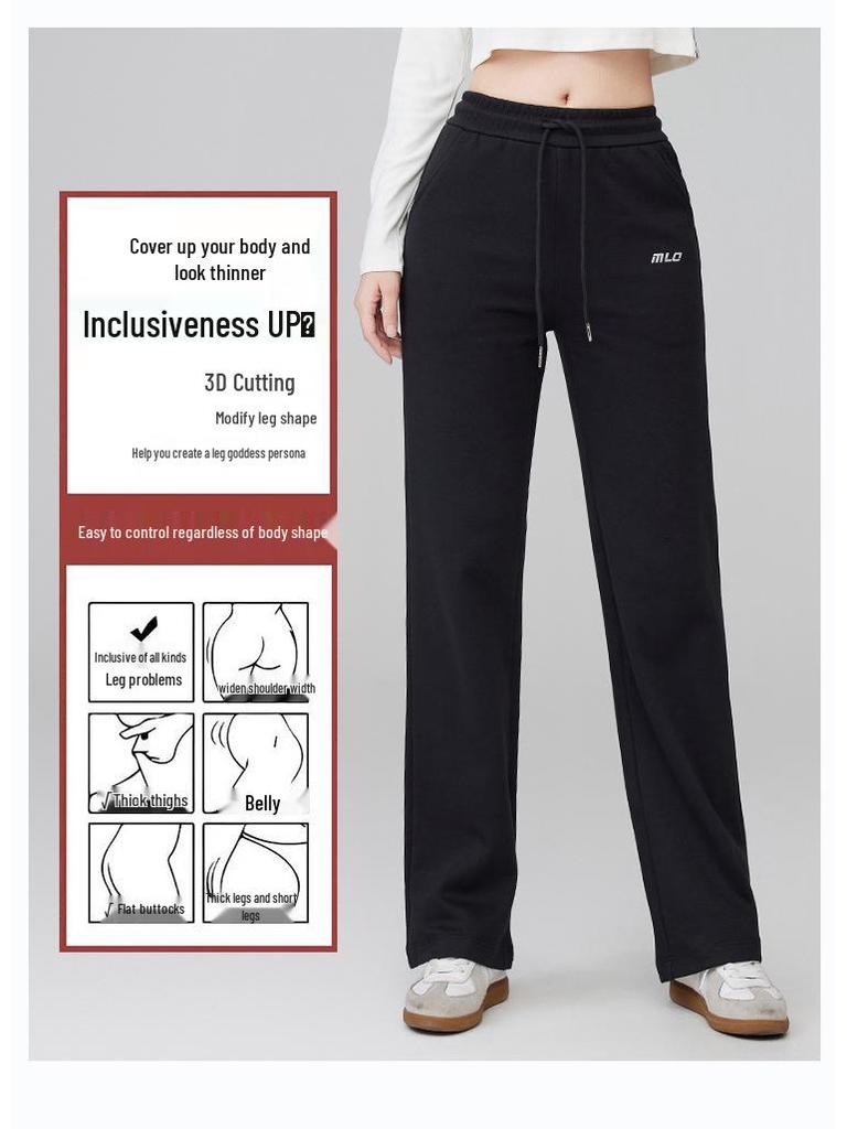 Women's Plus Size High Waist Slimming Fitness Trousers