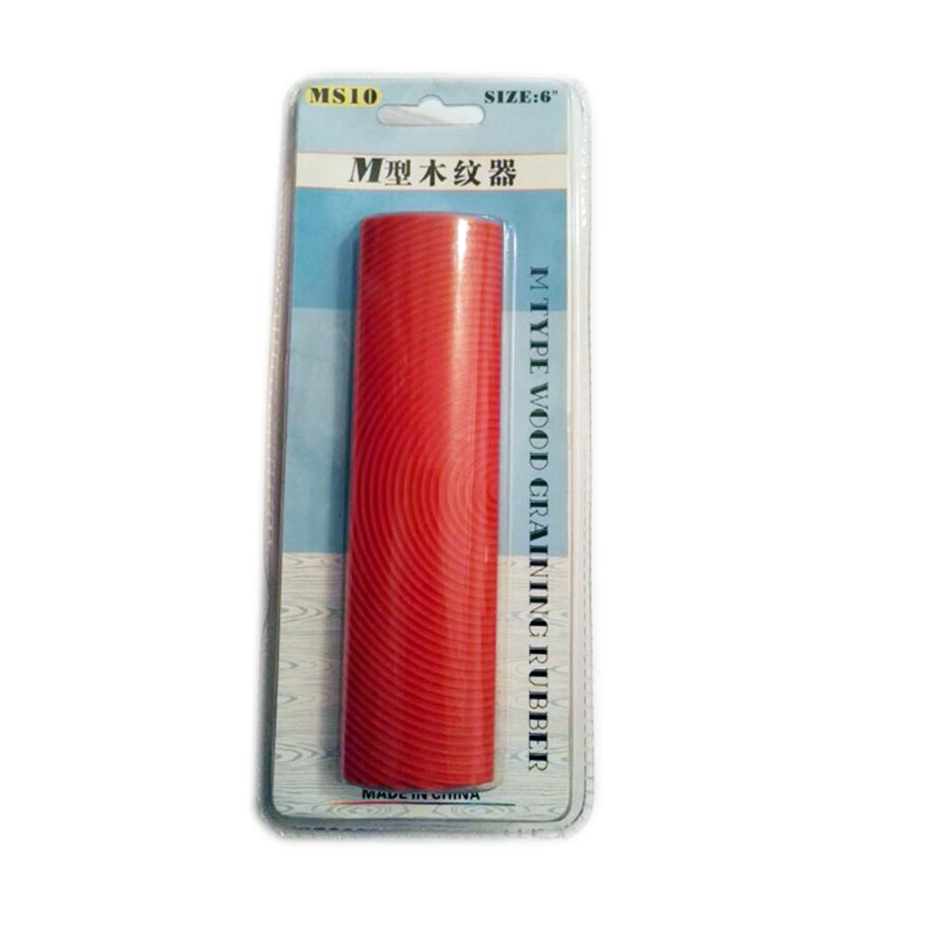 Wood Grain Paint Roller Brush Wall Painting Texture Art Tool