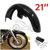 Harley Motorcycle Front Fender for 21/19/23 Inch Wheels - ABS, Fits Street Glide & Road King