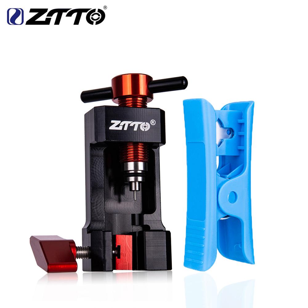 

ZTTO Bicycle Brake Hydraulic Hose Oil Needle Driver Insert Install Tool Brake Shift Wire Cable Cutter For BH59 BH90 AVID Magura driver-blue cutter