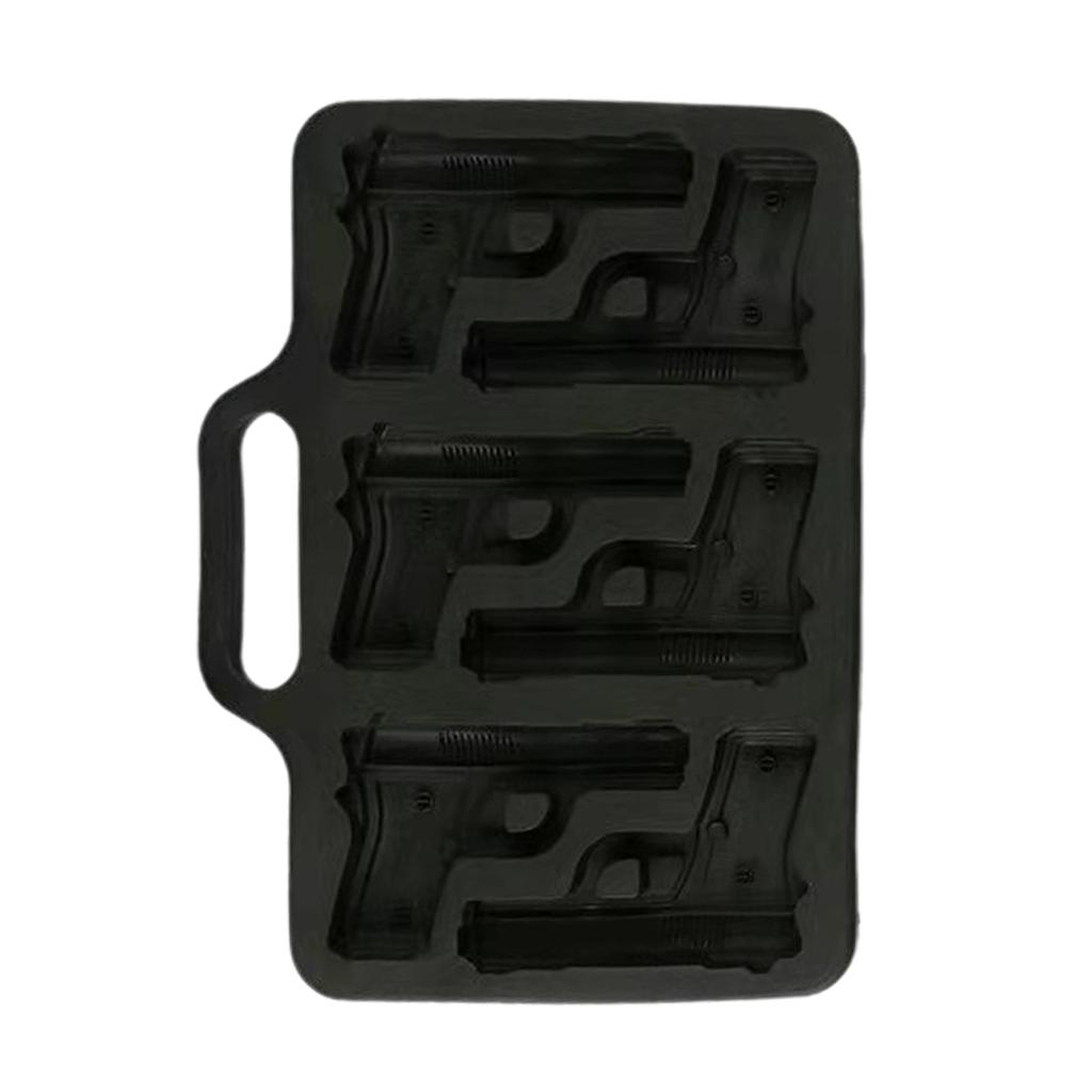 Innovative Ice Maker Flexible Ice Cube Molds Handgun/Bullet Shape Silicone Ice Cube Tray Silicone Ice Cube Maker for Ice