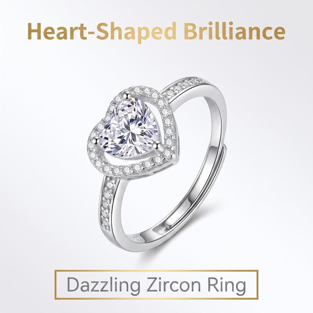 Copper Ring Classics Zircon For Women Luxury Shining Beautiful Ring Fashion Wedding Party Women Jewelry Branch