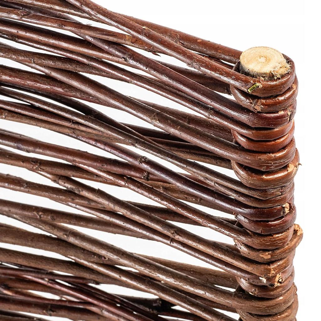 KADAX Wicker Palisade Fence Fence Edging