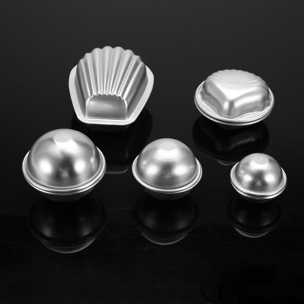 Reusable Bath Bomb Mold Aluminum Alloy DIY Crafting Press Mould  Fizzy Bath Bombs Combination 1