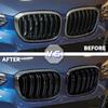 Glossy Black Car Front Kidney Replacement Grille Grill for BMW G01 G08 X3 G02 X4 2018-2026 Front Grille Racing Grills