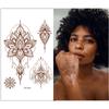 Beauty Sticker Vermilion Lace Tattoo Sticker Waterproof Tattoo Sticker